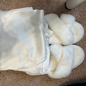 White PJ Set
